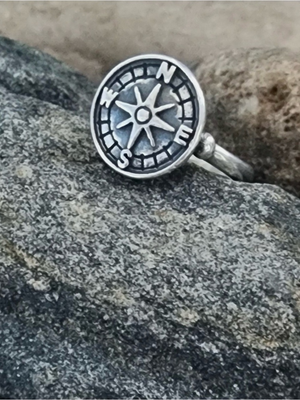 James Avery RETIRED silver “Life’s Journey” Ring